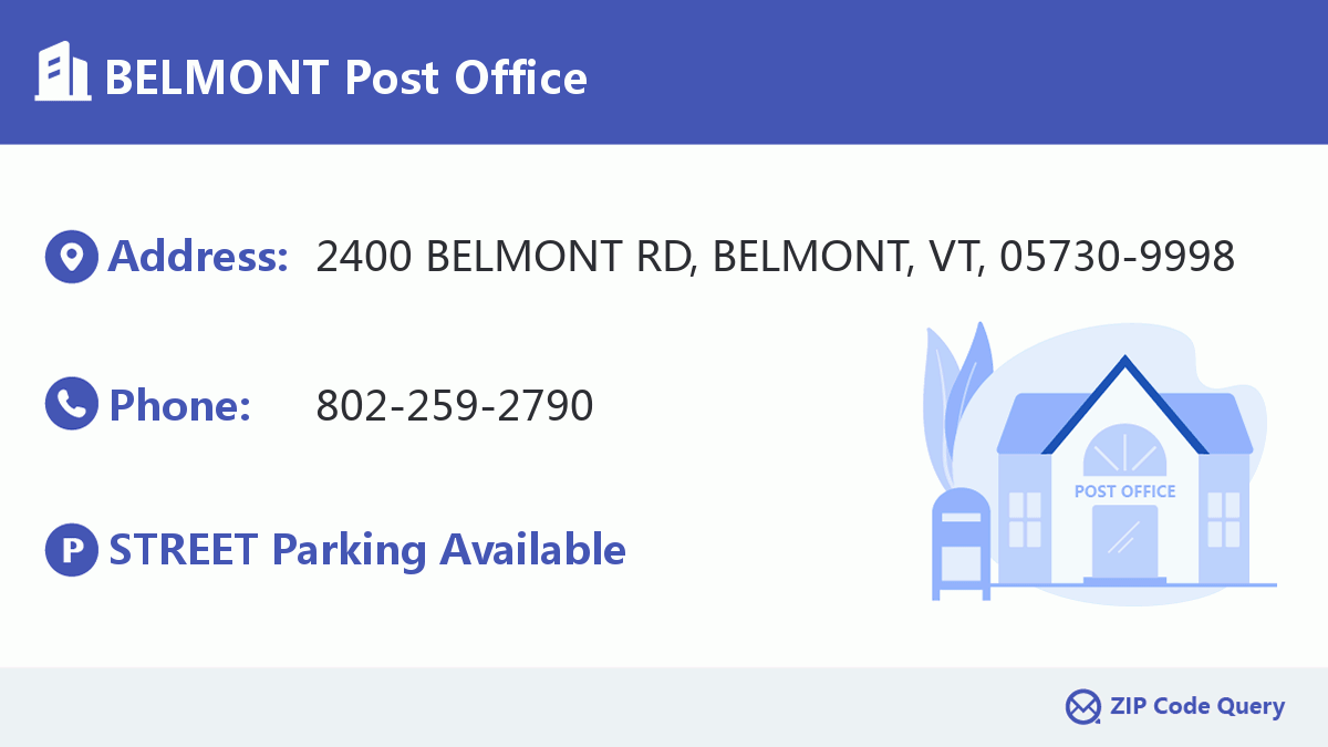 Post Office:BELMONT