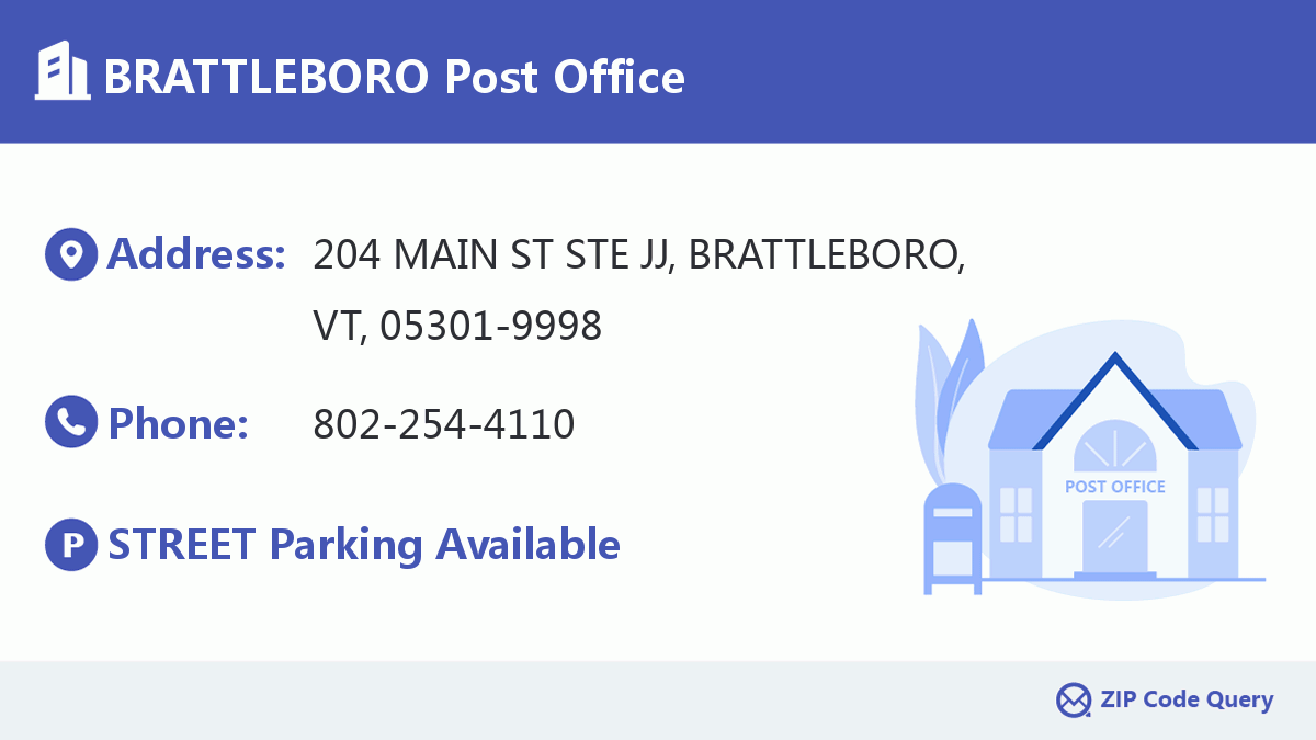 Post Office:BRATTLEBORO