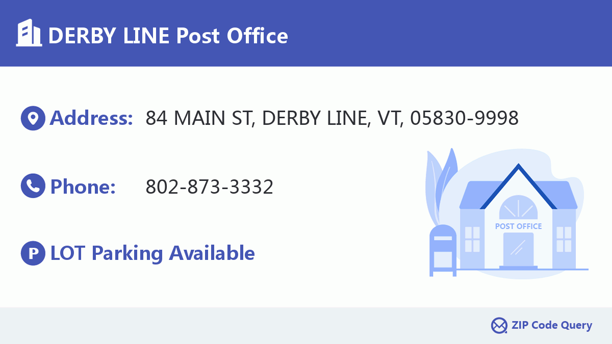 Post Office:DERBY LINE