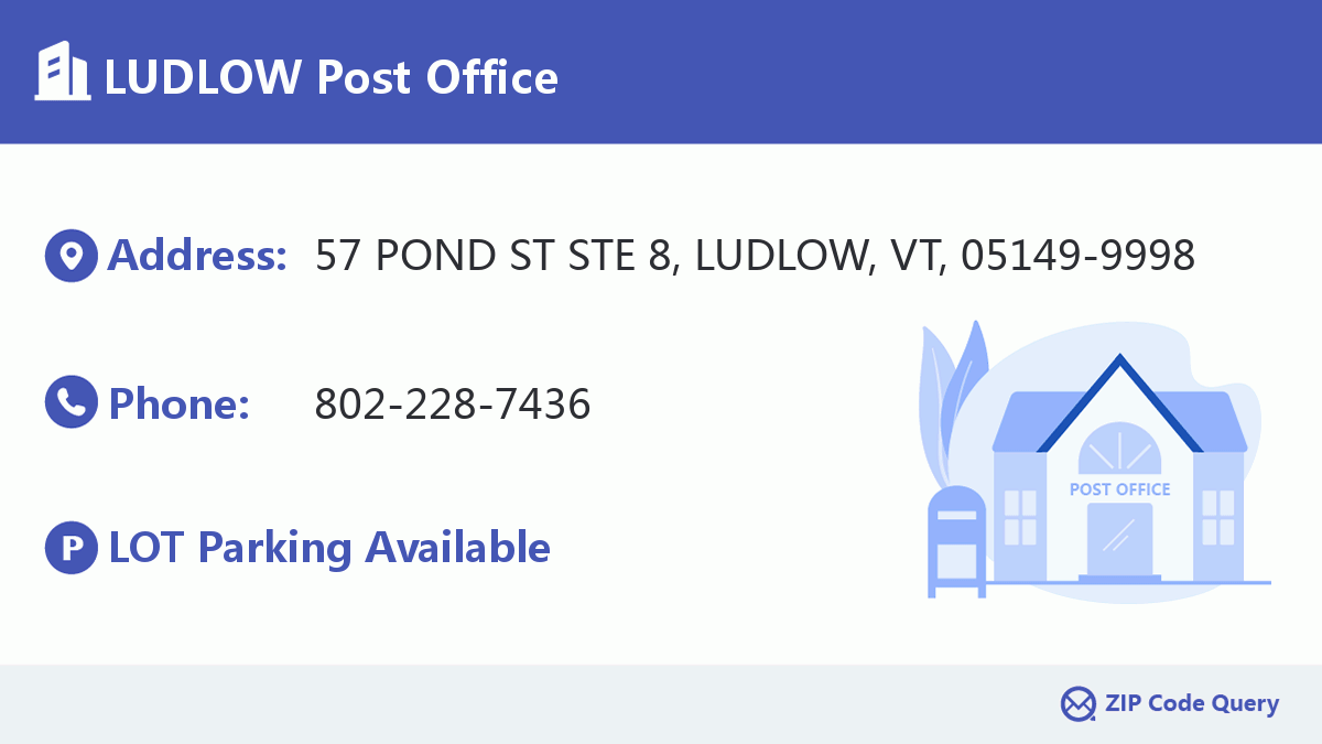 Post Office:LUDLOW