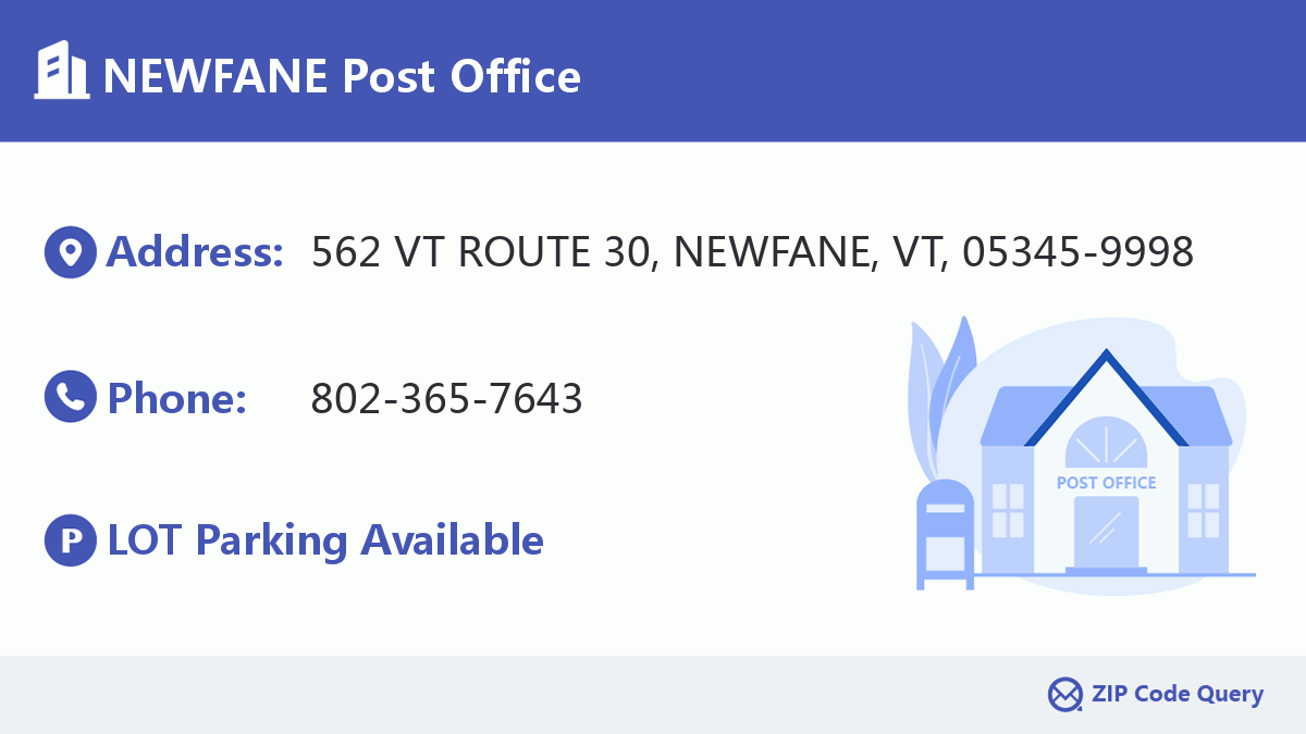 Post Office:NEWFANE