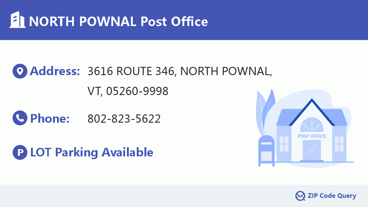 Post Office:NORTH POWNAL
