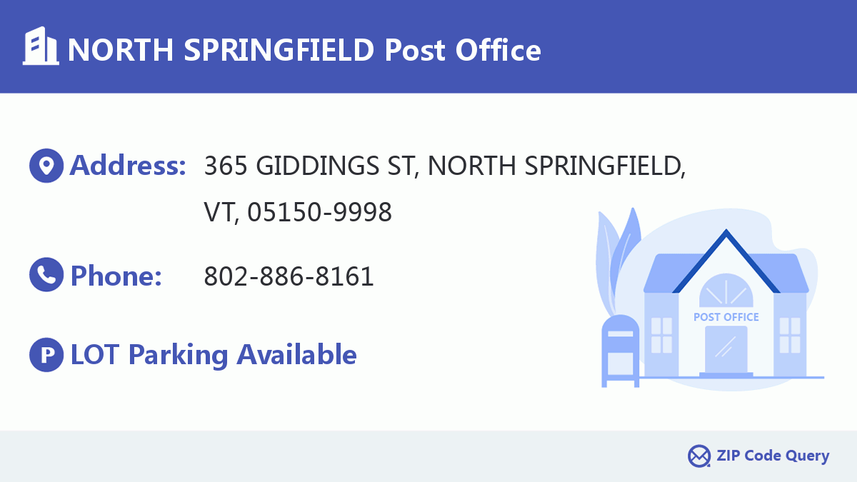 Post Office:NORTH SPRINGFIELD