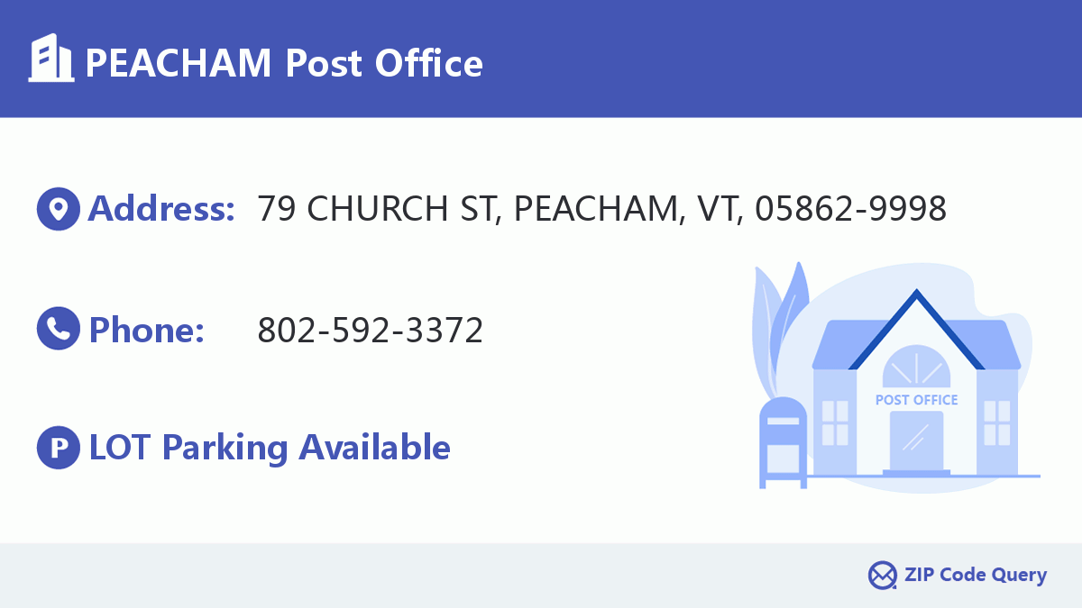 Post Office:PEACHAM