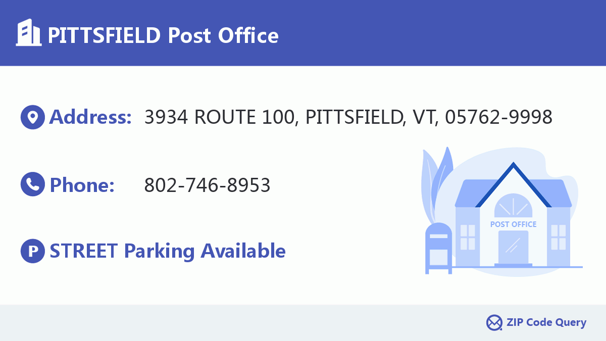 Post Office:PITTSFIELD