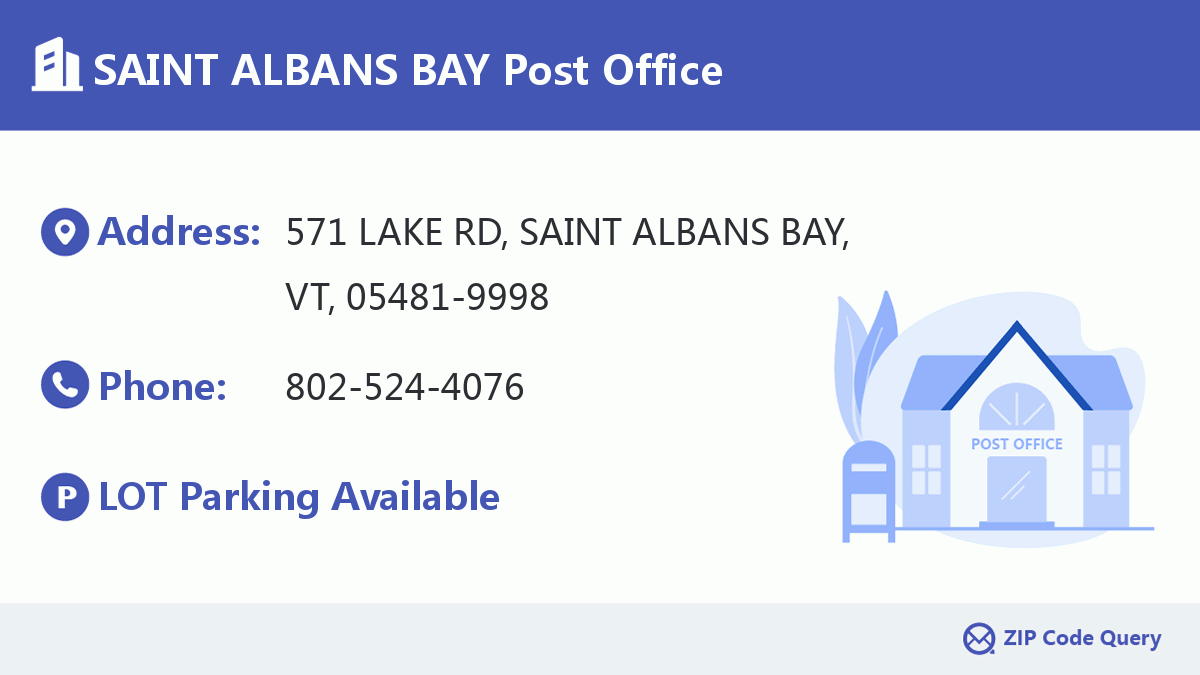 Post Office:SAINT ALBANS BAY