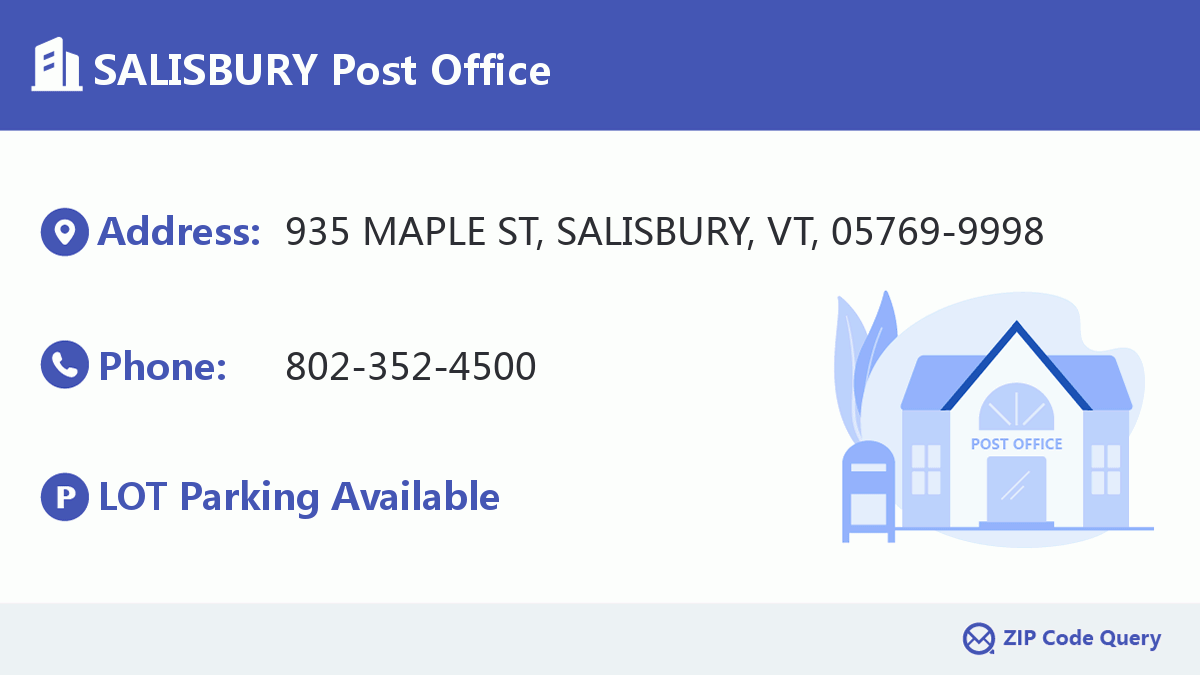 Post Office:SALISBURY