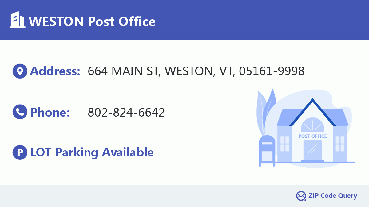 Post Office:WESTON